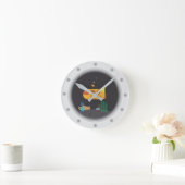 潜水艦ポートホール丸時計 ラウンド壁時計 (ホーム)