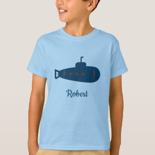 、潜水艦個人化して下さい Tシャツ