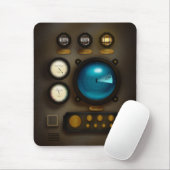 潜水艦制御パネルソナースチームパンク マウスパッド (マウス)