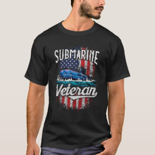 潜水艦退役軍人おもしろいス退職したマリーナーUSシリー Tシャツ