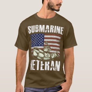 潜水艦退役軍人 Tシャツ