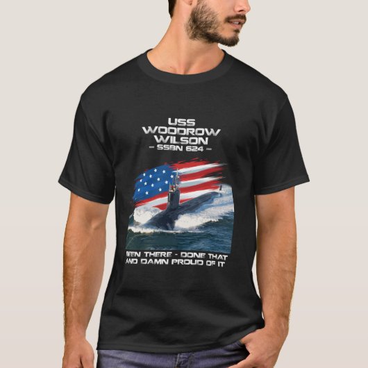潜水艦退役軍人 Tシャツ (正面)