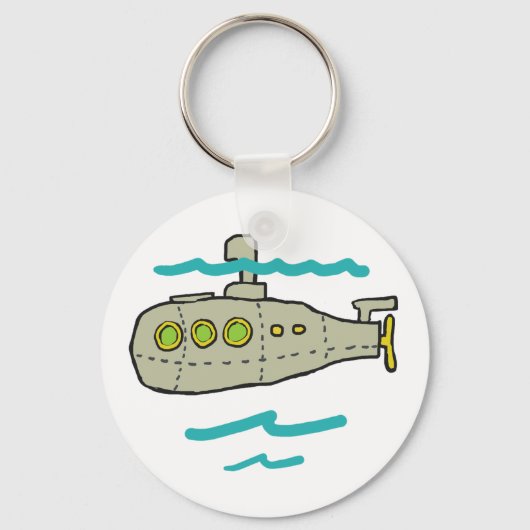 潜水艦 キーホルダー (正面)