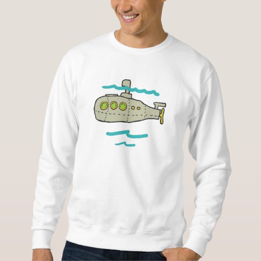 潜水艦 スウェットシャツ (正面)