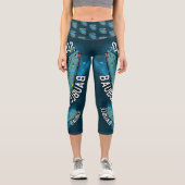 潜水艦、ボーブル、クリスマス カプリレギンス (正面)