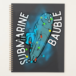 潜水艦、ボーブル、クリスマス プランナー手帳