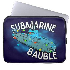 潜水艦、ボーブル、クリスマス ラップトップスリーブ