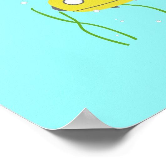 潜水艦 ポスター (角)