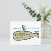 潜水艦 ポストカード (スタンド正面)