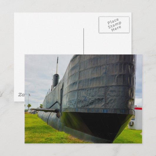 潜水艦 ポストカード (正面/裏面)