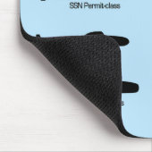 潜水艦 マウスパッド (コーナー)