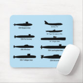 潜水艦 マウスパッド (マウス)