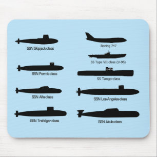 潜水艦 マウスパッド