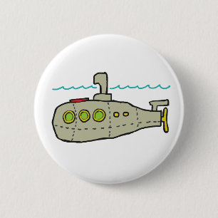 潜水艦 缶バッジ