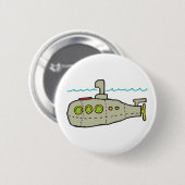 潜水艦 缶バッジ (正面&裏面)