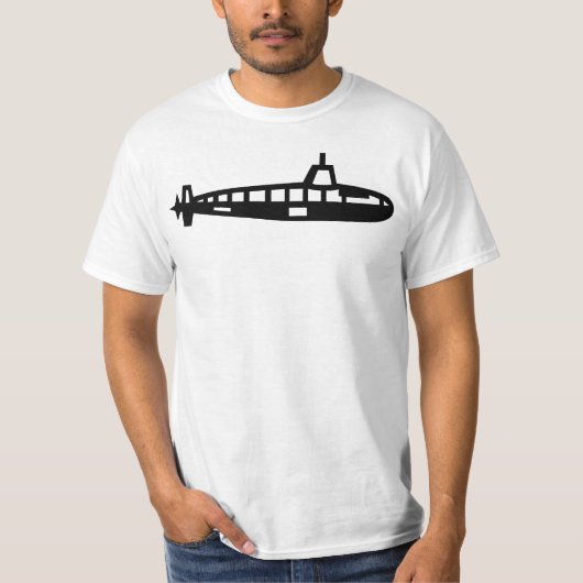 潜水艦 Tシャツ (正面)