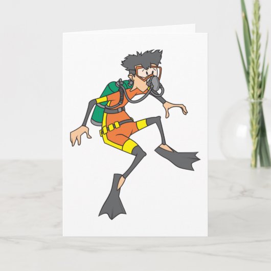 潜水 カード (正面)