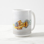 潜水 コーヒーマグカップ (正面右)