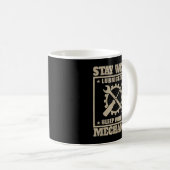 潤滑の良い睡眠を整備士で保つ コーヒーマグカップ (正面右)