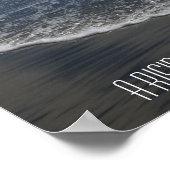 潮が満ちると舟が持ち上がる ポスター (角)