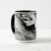 潮が満ちるビーチ マグカップ (正面左)