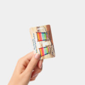 潮が私の椅子を跳ね上げる – 荷物タグ バッジ (手持ち)