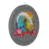 潮に乗る ダーツボード (正面左)