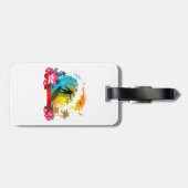 潮に乗る ラゲッジタグ (裏面横)