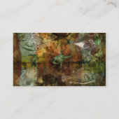 潮に対して水泳 名刺 (裏面)