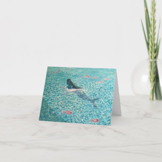 潮に対する人魚 カード (正面)