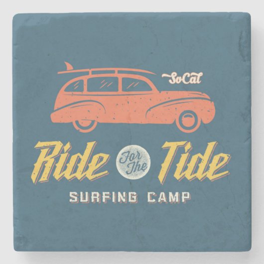 潮のためのSocalの乗車 ストーンコースター (正面)