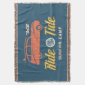 潮のためのSocalの乗車 スローブランケット (正面縦)