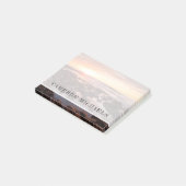 潮の池の夕日 ポストイット (アングル)