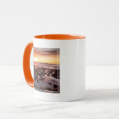 潮の池の夕日 マグカップ (正面左)