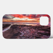 潮の流れの夕焼け Case-Mate iPhoneケース (裏面 (横))