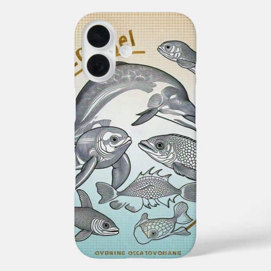 「潮の満ち干し」 Case-Mate iPhoneケース (裏面)