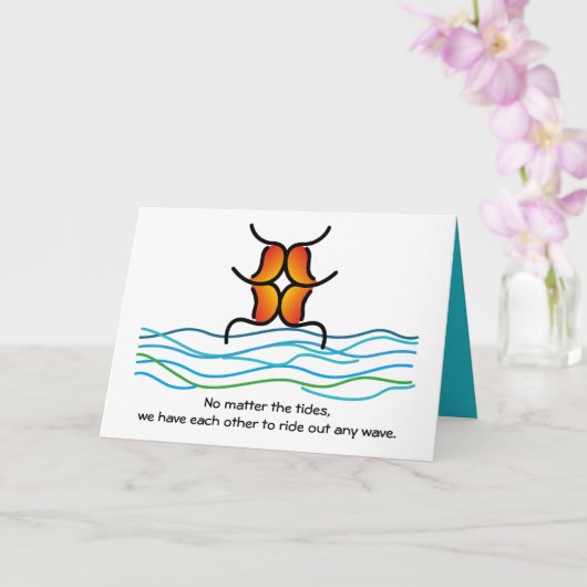 潮の満ち引きにかかわらず – muackSの海!!!愛 カード (蘭)