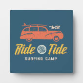 潮の満ち引きにソカルに乗る フォトプラーク (正面)