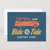 潮の満ち引きにソカルに乗る ポストカード (正面/裏面)