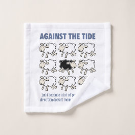 潮の満ち引きに ウォッシュタオル