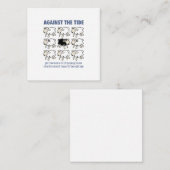 潮の満ち引きに エンクロージャーカード (正面/裏面)