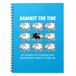 潮の満ち引きに ノートブック