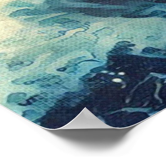 潮の満ち引きは潮の引き分けになる。 ポスター (角)