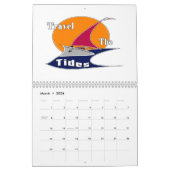 潮の満ち引きをする カレンダー (3月 2026)