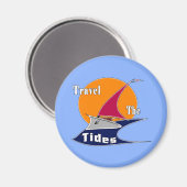 潮の満ち引きをする マグネット (正面/裏面)