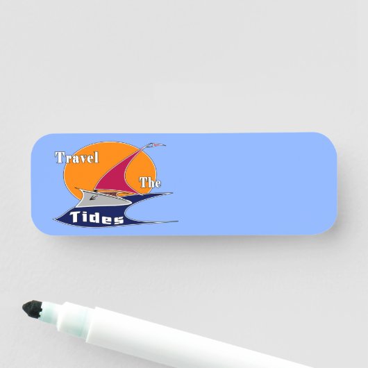 潮の満ち引きをする 名札 (インサイチュ)