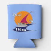 潮の満ち引きをする 缶クーラー (裏面)