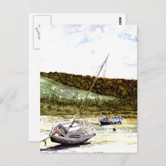 『潮の満ち引き』はがき ポストカード (正面/裏面)