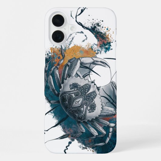潮の舞い iPhoneケース (裏面)