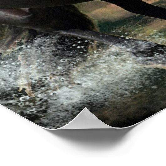 潮を満たす ポスター (角)